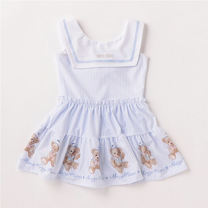 楽天市場】(SALE)(23ss)mezzo piano （メゾピアノ）マリンくま 