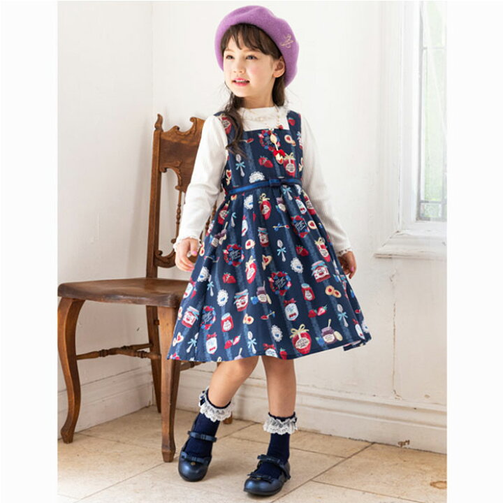 楽天市場】(30％OFF)（23aw）mezzo piano（メゾピアノ）クマ刺しゅう 