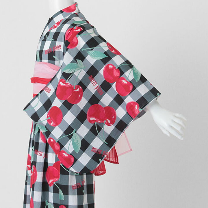楽天市場】(30％OFF)(24ss) mezzo piano（メゾピアノ）チェリー柄 浴衣 