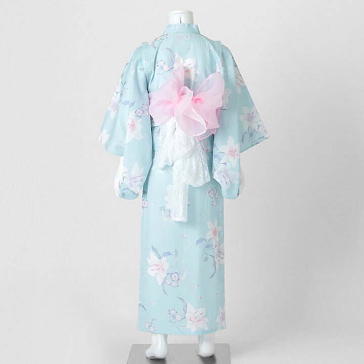 楽天市場】(30％OFF)(24ss) mezzo piano（メゾピアノ）百合柄 浴衣 