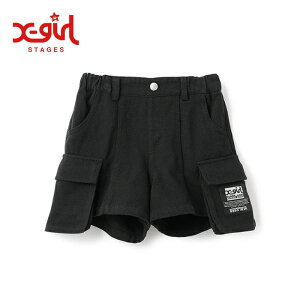 (24aw)X-girl Stages(GbNXK[Xe[WX)I[o[J[S|PbgV[gpc-4101y120cm-140cmzyzցz