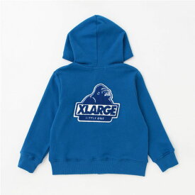 (30％OFF)(22aw)XLARGE KIDS(エクストララージ キッズ)ジップパーカ-3215【90cm-140cm】【宅配便】