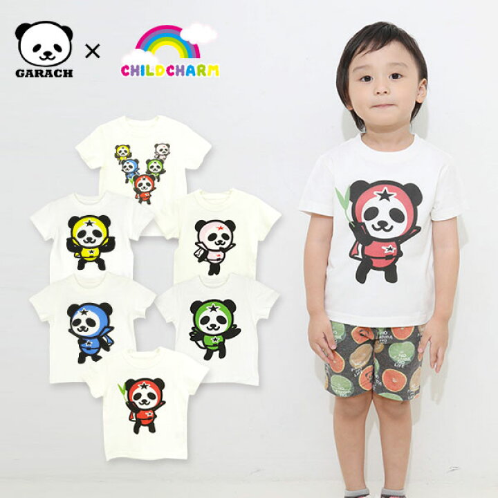 楽天市場】【メール便送料無料】選べるプリント半袖Tシャツ パンダT  