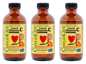 ChildLife Essentials �q���p�t��r�^�~��C 118ml �h�{�⏕ �L�b�Y �r�^�~��C Liquid Vitamin C [10200]