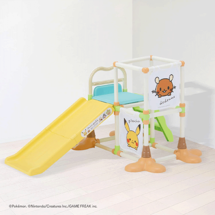 楽天市場】トイローヤル モンポケ へんしんジム&すべり台 NO.6061