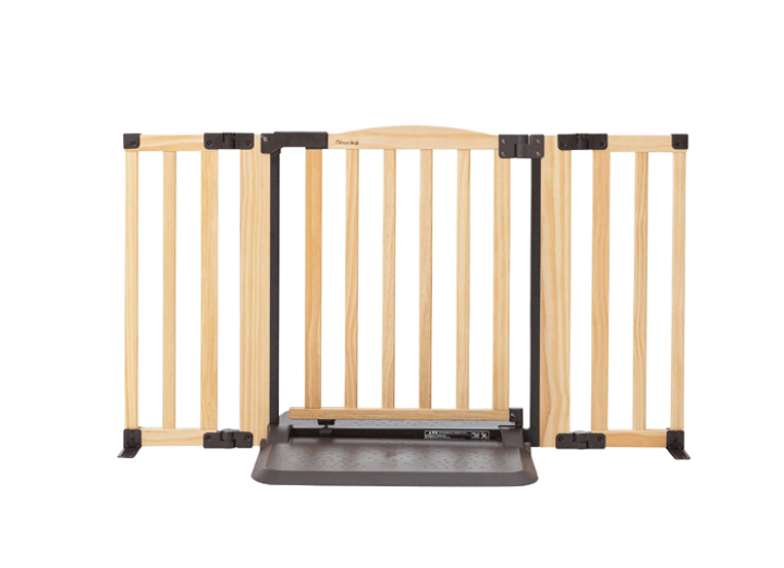 楽天市場】日本育児 ベビーゲート おくだけドアーズ WoodyII M