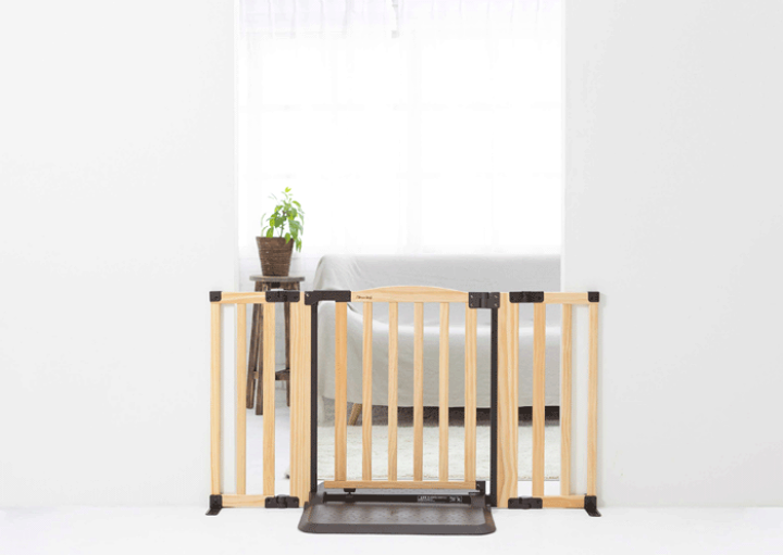 楽天市場】日本育児 ベビーゲート おくだけドアーズ WoodyII M