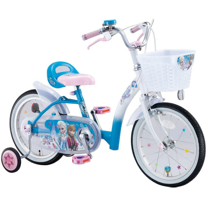 楽天市場】アナと雪の女王 16インチ ＜完成品＞☆今なら、自転車カバー 