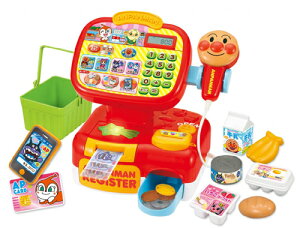 アンパンマン おさつスイスイ! セルフでピピッ♪アンパンマンレジスター 801020【送料無料(北海道・沖縄を除く)】