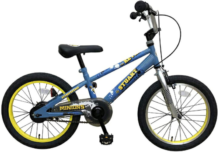 楽天市場】エムアンドエム ミニオンズ 自転車 18インチ＜完成品 