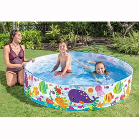 INTEX 56452　オーシャンプレイスナップセットプール 【プール】　子ども　水遊び　子供　こども　キッズ　家庭用プール　簡単組立