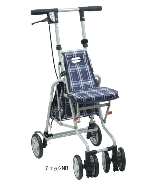 楽天市場】”サニーウォーカーAW-III【島製作所】シルバーカー