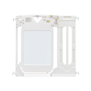 スマートゲイト プレミアム クリア+ワイドパネルSセット【取り付け幅91〜115cm対応】【送料無料※北海道・沖縄は除く】【日本育児】ベビーゲイト ゲート 柵 ペット