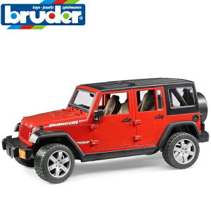 【安心の正規品】 ブルーダー 02525 JeepRubicon  ジープ ルビコン レッド【bruder】 ラングラー 4WD ドイツ製