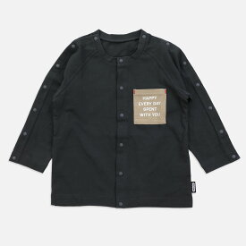 [RSL] アルトタスカル 前開き 長袖 Tシャツ キッズ 子供服 おしゃれバリアフリー ユニバーサルデザイン ボタン 医療用 障害児 肢体不自由児 重症心身障害児服 全開き肩開き 真ん中開き 介護 男の子 女の子 秋 140 150 160cm