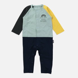 [RSL] アルトタスカル おしゃれバリアフリー カバーオール ロンパース 長袖 前開き 全開き キッズ 子供服 ベビー服 医療ケア 無地 ボタン 男の子 女の子 医療用 トップス ユニバーサルデザイン 80 90 100 110 120 130cm