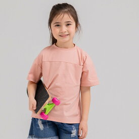 ゆうパケ送料無料 半袖 Tシャツ キッズ 速乾 ドライ 無地 子供服 ベビー服 男の子 女の子 ユニセックス 夏服 ストレッチ スポーツ ダンス ポケット ベーシック chil2 トップス 90 100 110 120 130 140 150 160cm [M便 1/2]