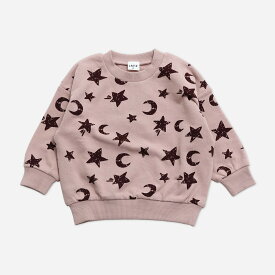 ゆうパケ送料無料 【在庫処分プライス】 トレーナー キッズ ベビー服 子供服 長袖 総柄 男の子 ボーイズ 裏毛 綿100％ トップス スウェット chil2 秋服 通園 通学 80 90 100 110 120 130 140cm [M便 1/1]