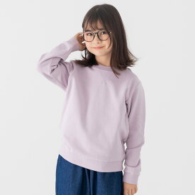 ゆうパケ送料無料 トレーナー キッズ 無地 子供服 男の子 女の子 綿 100% ユニ ベビー服 コットン 長袖 スウェット 裏毛 白 黒 春 秋 冬 長そで シンプル 通園 通学 小学生 80 90 100 110 120 130 140 150 160cm [M便 1/1]
