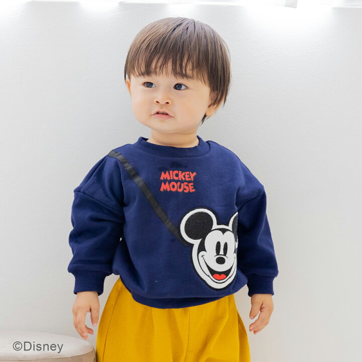 楽天市場】ミッキーマウス トレーナー 子供服 キッズ ベビー服 長袖  