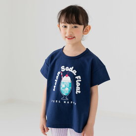 ゆうパケ送料無料 キッズ 半袖 Tシャツ 子供服 ベビー服 プリント 男の子 女の子 天竺 トップス キャラクター イラスト chil2 夏服 80 90 100 110 120 130 140cm [M便 1/2]