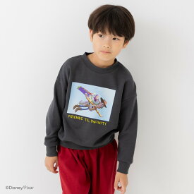 トイ・ストーリー トレーナー 子供服 キッズ ベビー服 長袖 キャラクター 男の子 女の子 裏毛 トップス スウェット ディズニー ピクサー Disney ウッディー バズ・ライトイヤー TOY STORY 秋冬服 80 90 100 110 120 130cm [M便 1/1]