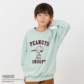 トレーナー ピーナッツ スヌーピー 子供服 キッズ ベビー服 長袖 男の子 女の子 裏毛 キャラクター トップス PEANUTS 秋冬服 80 90 100 110 120 130 140cm [M便 1/1]