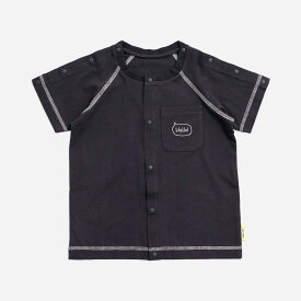 [RSL] アルトタスカル おしゃれバリアフリー 半袖 ラグラン Tシャツ 子供服 キッズ ベビー服 前開き 肩開き 両肩開き ユニバーサルデザイン スナップボタン 医療用 医療ケア 真ん中開き 中心開き 男の子 女の子 夏 90 100 110 120 130cm