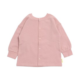 [RSL] アルトタスカル バリアフリー トレーナー カーディガン カーデ はおり 子供服 キッズ 長袖 無地 2WAY どっちもまえ 男の子 女の子 トップス 裏毛 スナップボタン 140 150 160cm