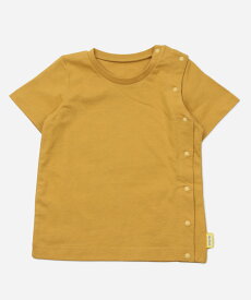 [RSL] アルトタスカル おしゃれバリアフリー 半袖 Tシャツ 子供服 前開き キッズ ベビー服 リニューアル 全開き 無地 ボタン 男の子 女の子 医療用 医療ケア バリアフリー ユニバーサルデザイン 夏 80 90 95 100 110 120 130cm