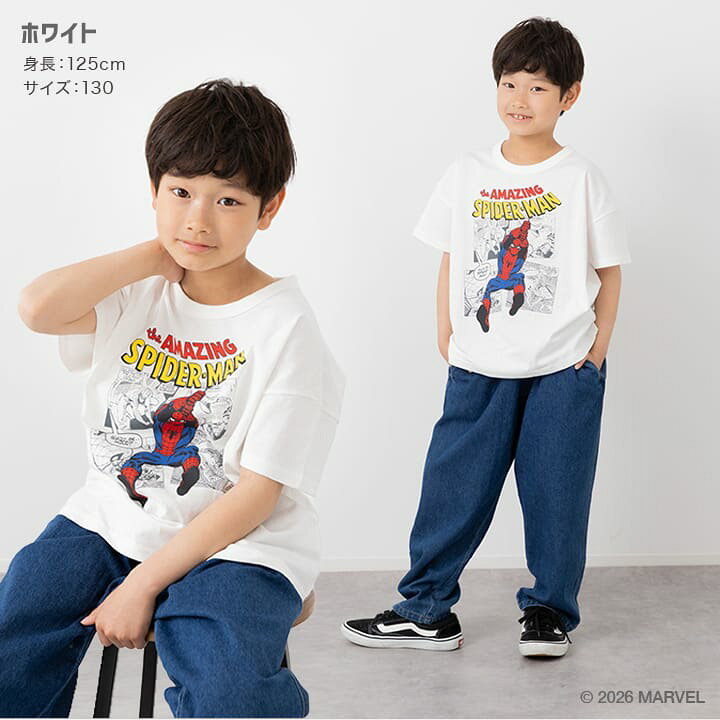 楽天市場】スパイダーマン 半袖 Tシャツ 子供服 キッズ ベビー服 