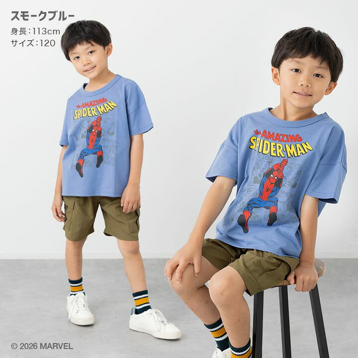 楽天市場】スパイダーマン 半袖 Tシャツ 子供服 キッズ ベビー服 