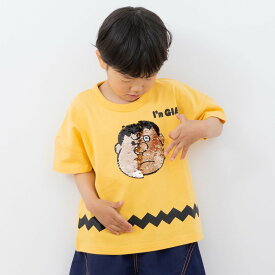 【在庫処分セール】 ドラえもん ジャイアン Tシャツ 半袖 子供服 キッズ 男の子 半袖シャツ ベビー 天竺 綿100% 夏 90 100 110 120cm [M便 1/2]