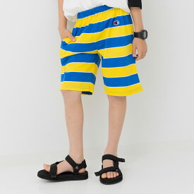 【在庫処分セール】 チャンピオン ボーダー ハーフパンツ 子供服 キッズ ベビー服 ズボン 男の子 ボトムス 短パン champion 夏 80 90 100 110 120 130cm [M便 1/2]