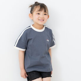 フィラ 半袖 Tシャツ キッズ ロゴ FILA ビッグシルエット 子供服 ワイド 男の子 女の子 スポーツ 綿100％ 夏 100 110 120 130cm [M便 1/2]