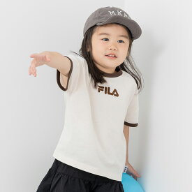 フィラ 半袖 Tシャツ キッズ ロゴ FILA ビッグシルエット 子供服 ワイド 男の子 女の子 スポーツ 綿100％ 夏 100 110 120 130cm [M便 1/2]