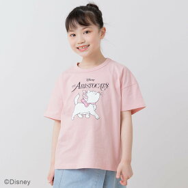 ディズニー キャラクター プリンセス 半袖 Tシャツ キッズ ワイド 女の子 子供服 天竺 トップス 綿100％ Disney ラプンツェル アリエル ベル ジャスミン シンデレラ エルサ 夏服 100 110 120 130cm [M便 1/2]