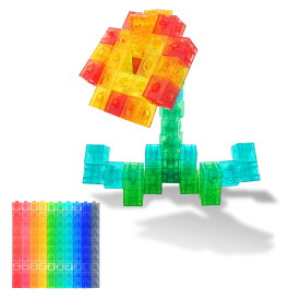 【ポイント5倍】キャンディキューブ 3歳 4歳 知育玩具 知育おもちゃ 知育ブロック ブロック おもちゃ 玩具 プラスチック 洗える 安心 安全 幼児 創造力 色彩感覚 室内遊び 男の子 女の子 保育園 幼稚園 こども園 入園祝い ギフト 誕生日プレゼント