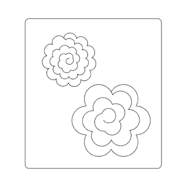 楽天市場 ペーパークラフト シジックス 型 フラワー3d バラ小 sizzix バラ型 ローズ ローズ型 花 花型 お花 立体 かわいい 可愛い おしゃれ 型抜き かたぬき 抜き型 あつい型 紙 画用紙 工作用紙 段ボール フェルト 不織布 ビッグショット プラスマシン プロマシン