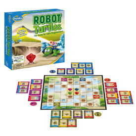 おもちゃ ボードゲーム ロボット・タートル ROBOT TURTLES玩具 シンクファン ThinkFun プラグラミング ゲーム 思考 プログラミング学習キット 4歳から オモチャ 誕生日プレゼント 誕生日 クリスマス 男の子 女の子 プレゼント ギフト 贈り物 子供 子ども こども キッズ