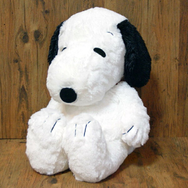 スヌーピー HUGHUG(ハグハグ） ぬいぐるみ L スヌーピーぬいぐるみ 大 スヌーピー グッズ Snoopy スヌーピーグッズ スヌーピーぬいぐるみ大 大きい 大きめ おしゃれ かわいい おもちゃ 大きいぬいぐるみ スヌーピーおもちゃ インテリア 雑貨