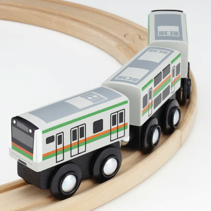 楽天市場 Moku Train E233系湘南新宿ライン電車 おもちゃ 知育玩具 鉄道 玩具 鉄道おもちゃ E233系 湘南新宿ライン E233系電車 木製 木製玩具 木のおもちゃ 木の電車 3両 マグネット連結 磁石 連結 電車遊び 乗り物おもちゃ 電車おもちゃ 男の子 幼児 子供 子ども