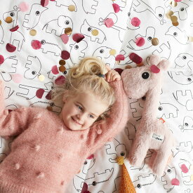 プルトイ ラフィ DonebyDeer ダンバイディア 北欧 北欧雑貨 おもちゃ 知育玩具 デンマーク ぬいぐるみ 布製 ファーストトイ 動物 ベビー 赤ちゃん 女の子 男の子 ギフト プレゼント 出産祝い