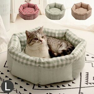【送料無料】犬 猫 ベッド ペット マット 夏 クッション ペット ベッド ペット用品 丸型 洗える 春用 夏用 室内 犬 イヌ いぬ 猫 ネコ ねこ Lサイズ