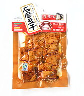 婆婆嘴 麻辣風味 豆干　豆腐加工品 石磨豆干　90g マーラー味 豆腐 麻辣味 酒の肴 おつまみ 豆腐干 麻辣…