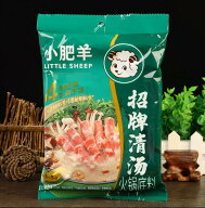 小肥羊鍋の素 （ 清湯 ） 130g　 中華調味料 　本場中華火鍋底料 中華料理用 中華食材 小肥羊 清湯 火鍋…