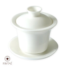 RIMTAEオリジナル茶器 きゅのみ 茶こし付湯呑 150ml（満水：約150ml 適正：約100ml） 1客 蓋碗 急須