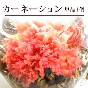 リムテー 花 咲く工芸茶 単品 1個 カーネーション 萬紫千紅 ブルーミングティー ハーバリウム のようにおしゃれ フラワー アレンジメント 女子 ジャスミン茶 インスタ映え フォトジェニック