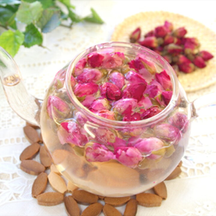 楽天市場 薔薇茶50g ドライローズ ドライフラワー バラ茶 ローズティー ハーブ ハーブティー 花材 レジン クラフト 彩香 お茶 ハーブ 花材 ギフト