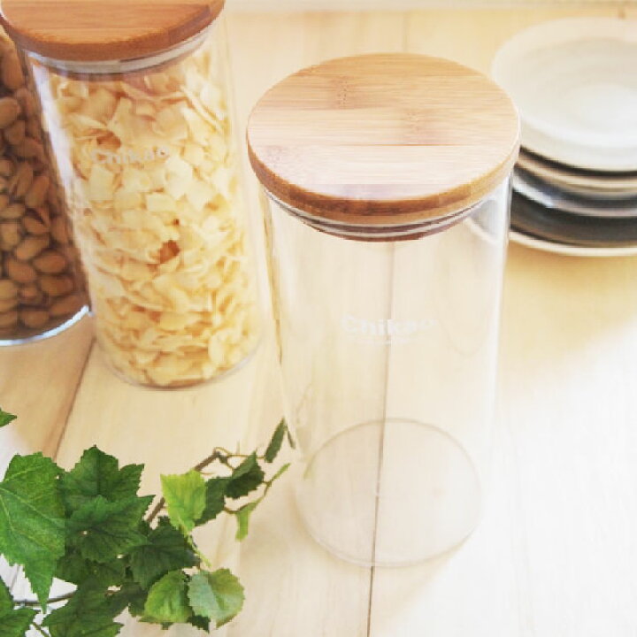 楽天市場 密閉保存容器 800ml 竹製蓋 彩香 お茶 ハーブ 花材 ギフト